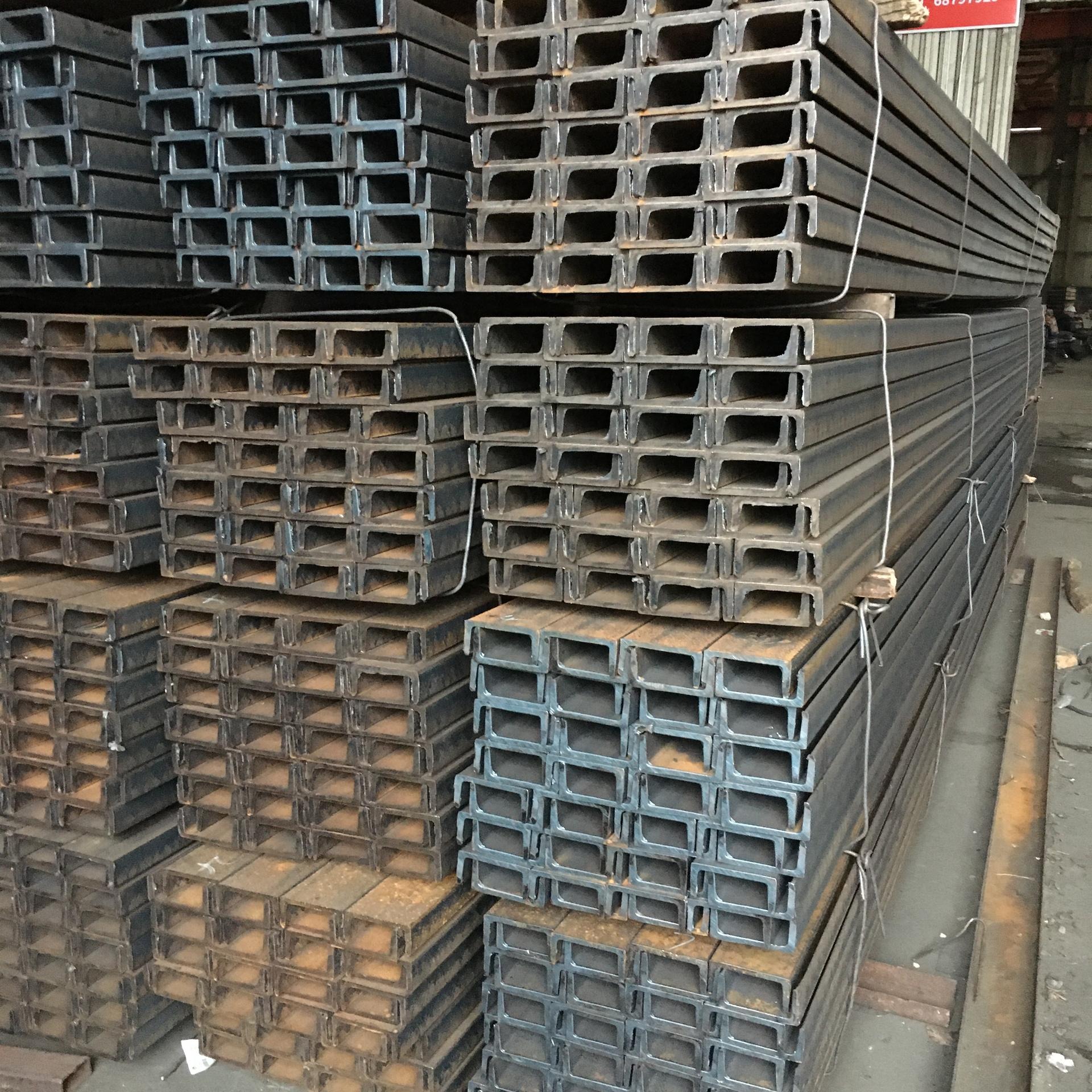 上海Q235B槽钢 结构制造槽钢 热轧国标槽钢 优质型材钢材