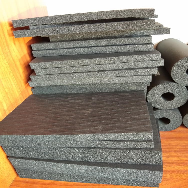 华美隔音降噪橡塑保温板 铝箔贴面橡塑板 耐火橡塑海绵板用量计算