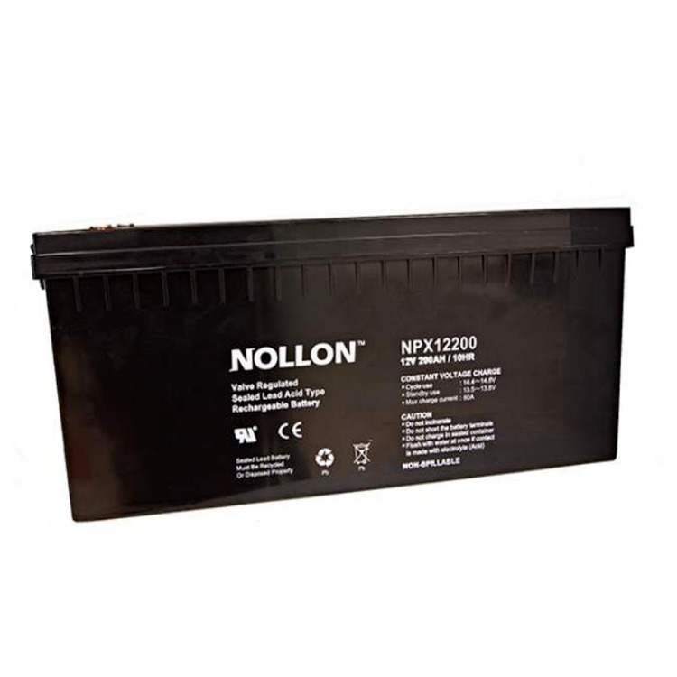 美国NOLLON NPX12200精密仪器设备UPS不间断电源12V200AH参数齐全