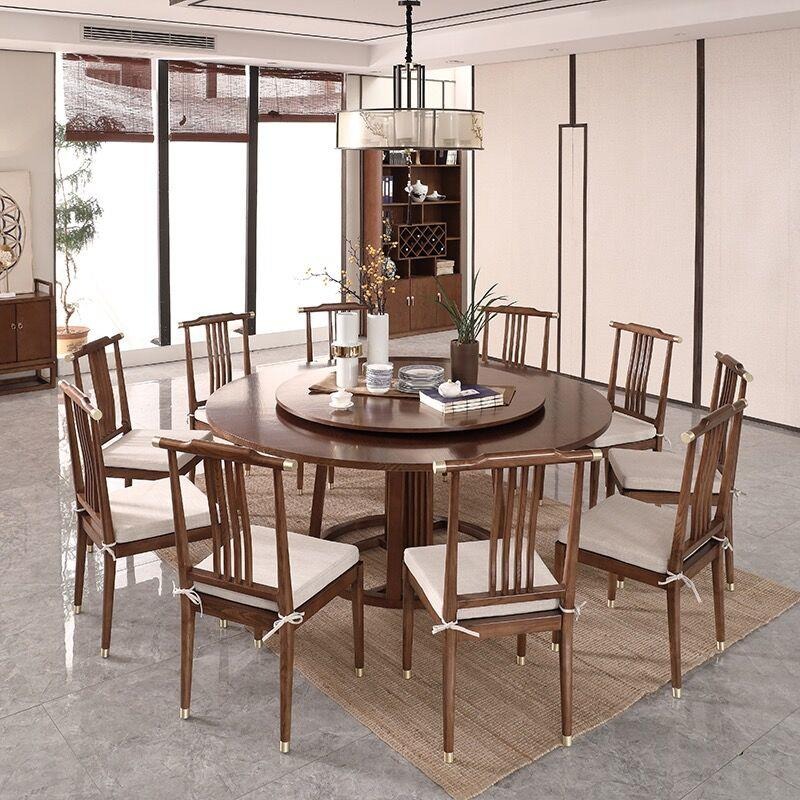 厚街镇迪佳家具客厅成套家具餐桌椅   古典风格桌   新中式餐桌椅 椅子 桌子可定制