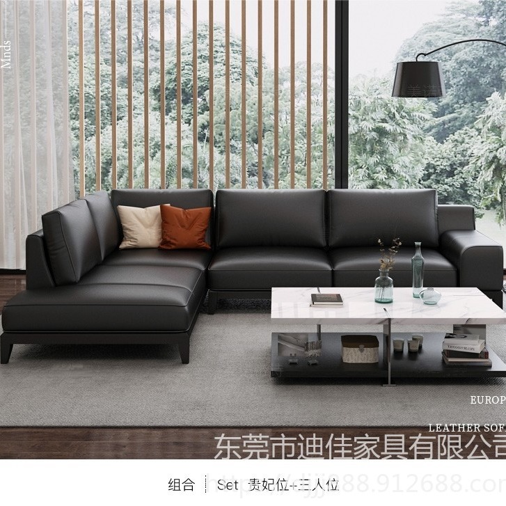 东莞迪佳家具新品日式双人沙发布艺小公寓单人两人咖啡厅餐饮卡座沙发休闲北欧