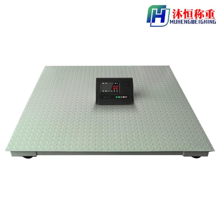 天津1.5米乘以1.5米3吨电子地磅厂家 4-20mA输出电子秤图片