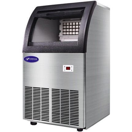 制冰机 冰块机 奶茶店 银都制冰机 家用小型方冰机器 酒吧 KTV 冰块制作机图片