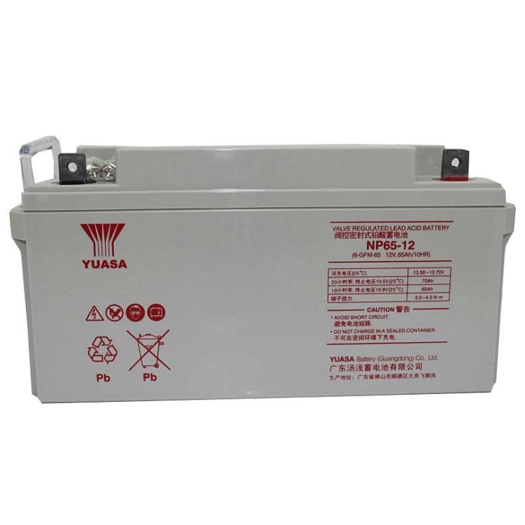 汤浅蓄电池NP65-12 广州汤浅蓄电池12V65AH UPS不间断电源专用