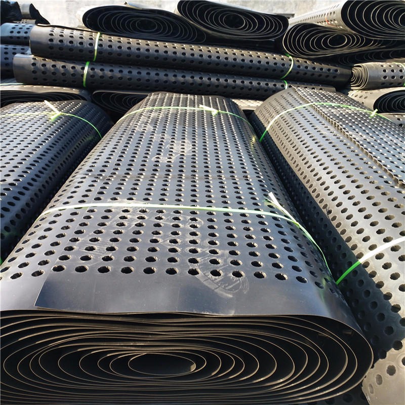厂家直销上海排水板 20蓄排水板 车库顶板塑料排水板 塑料防护排水板 蓄排水板价格