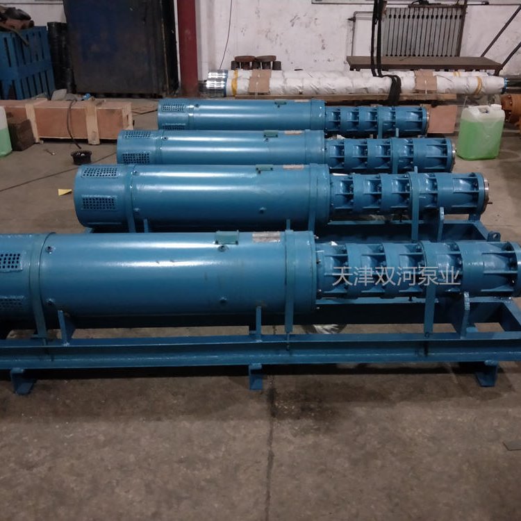 双河 供应大流量卧式潜水泵  300QJW200-168/7  潜水多级卧式潜水泵   卧式多级潜水泵