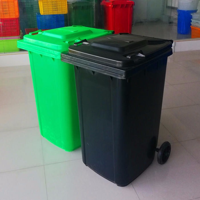 湖北240升塑料垃圾桶分类垃圾桶塑料垃圾桶厂家直销