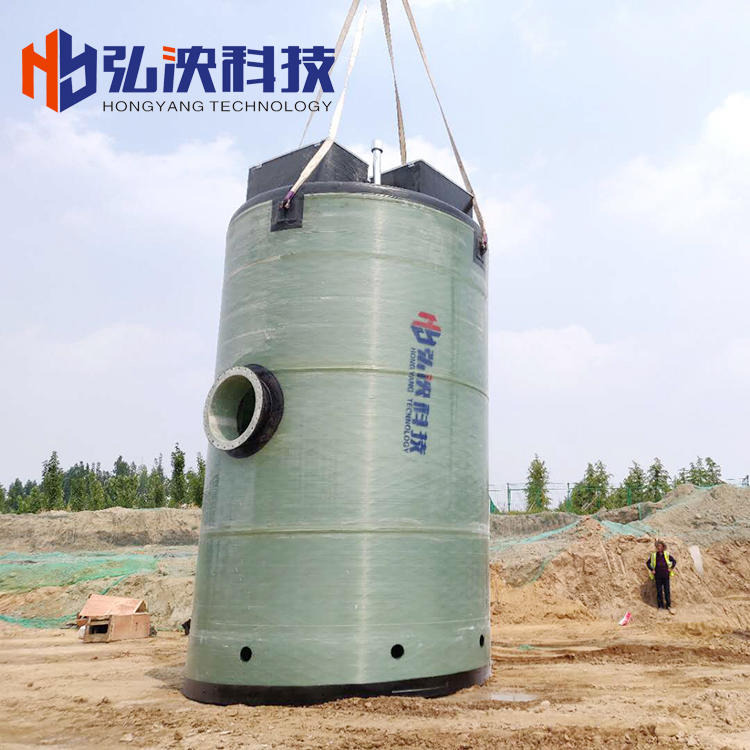 上海一体化污水提升泵站厂家 玻璃钢一体化污水提升泵站排名 污水一体化提升泵站优势