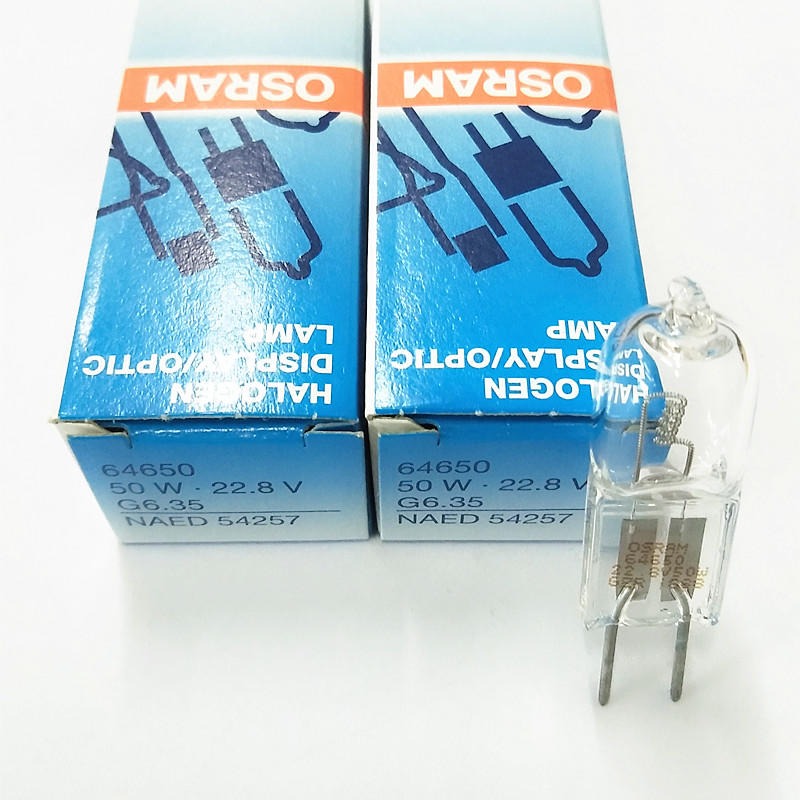 OSRAM/欧司朗64650 22.8V50W 无影灯灯泡  光学仪器卤素灯泡