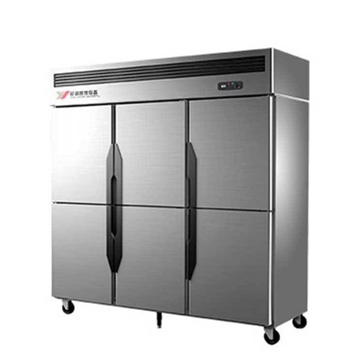 银都商用冰箱 JBL0561六门单温冰箱 单温冷藏冰箱 不锈钢厨房冰箱 单机单温冷藏柜 六门商用冰箱