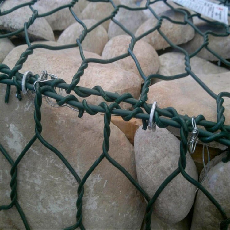 长春石笼网箱 阳迪 包塑石笼卷网 河道铅丝石笼网生产