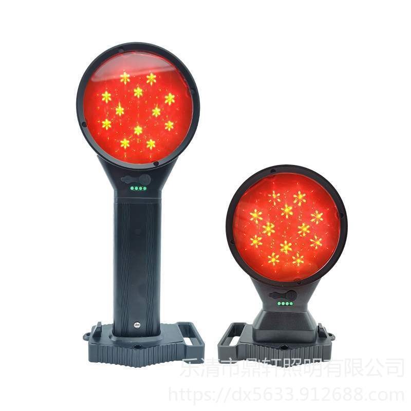 鼎轩照明FL-FL4831双面方位灯施工信号灯LED红色防水频闪警示灯