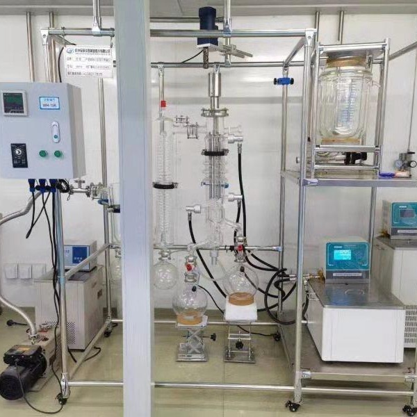 贵州 真空分子蒸馏仪 AYAN-F220 实验型刮膜分离设备 可实验