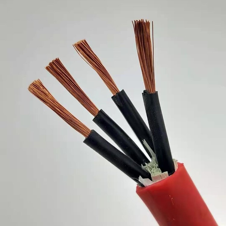 安东电缆  硅橡胶耐油 耐腐蚀 耐高温电缆 YGC 4x4平方 定制生产
