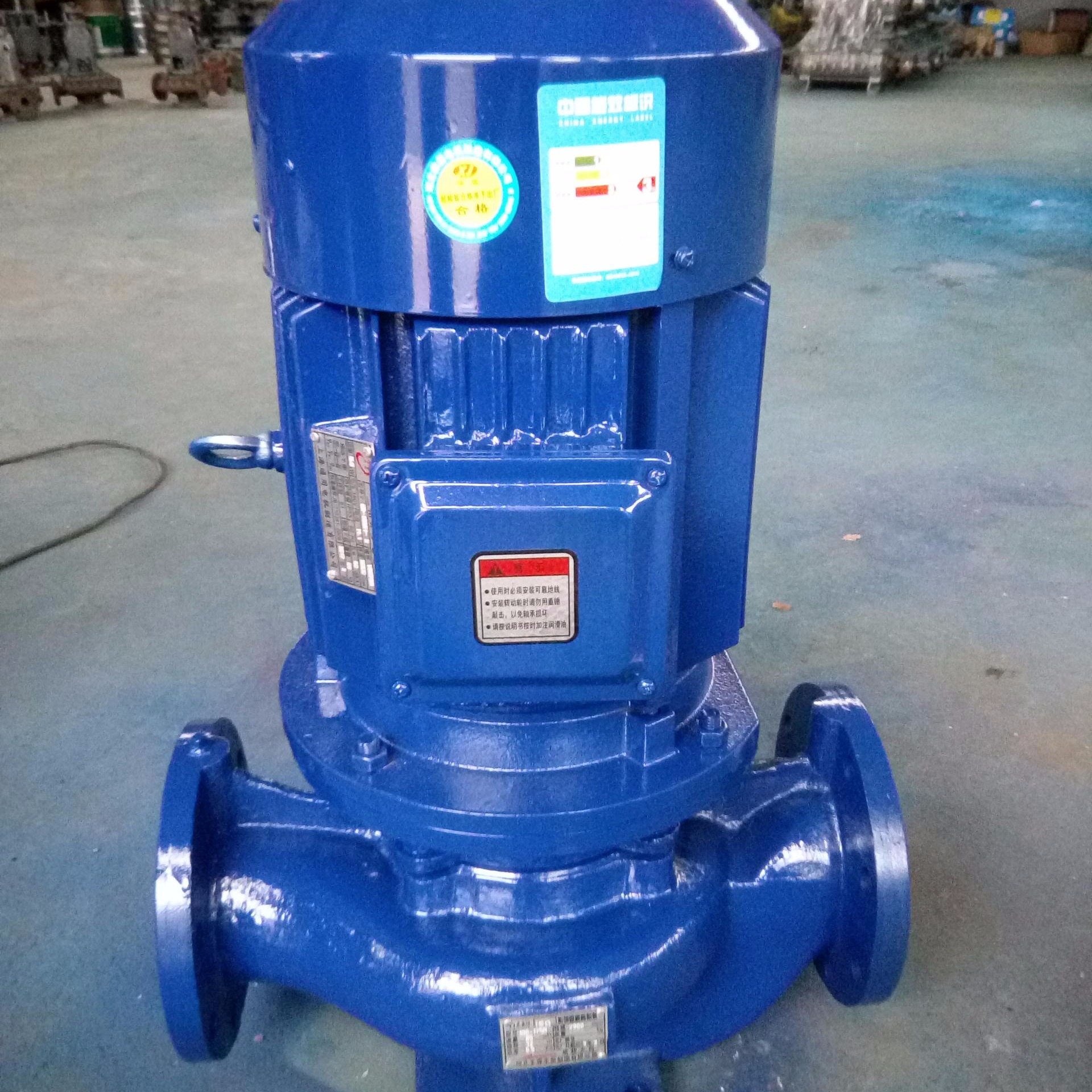 河北东森ISG80-160立式管道离心泵热水循环泵增压泵锅炉泵 冷却泵 管道泵 工业泵