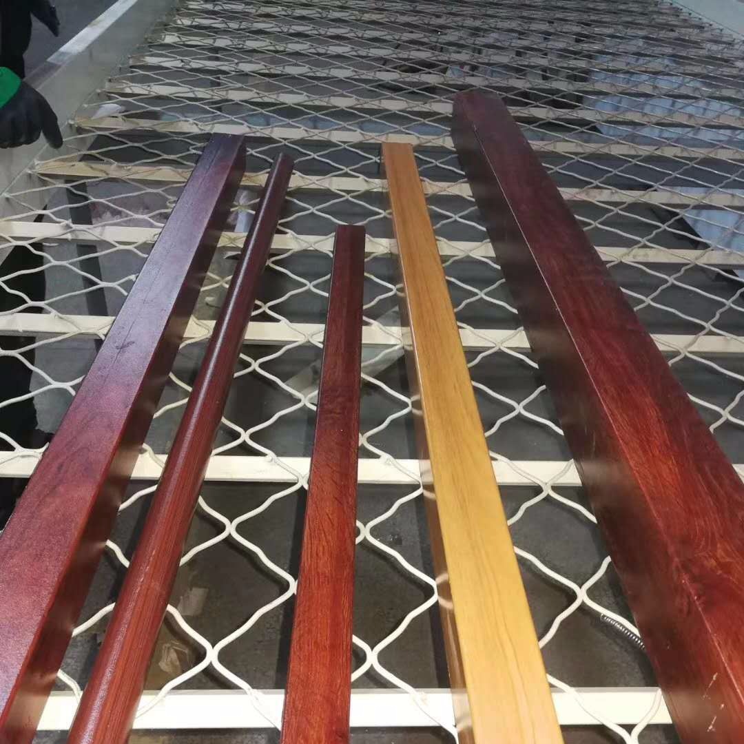 金属方管圆管木纹转印机 护栏木纹转印设备无接缝 木纹清晰 厂家直销