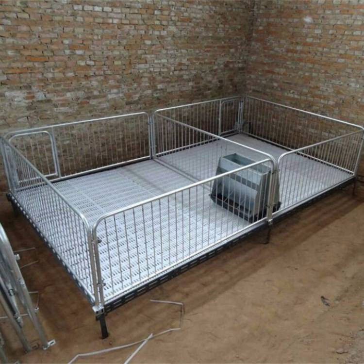 禾祥 养殖户用定位栏 双体仔猪保育两用一体产床