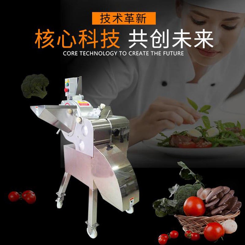 切虾仁丁机做虾滑 切果冻粒软糖 TJ-800火锅厨房配备