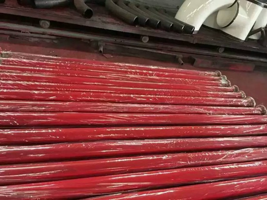 环氧涂塑复合钢管 内外涂塑钢管 消防用涂塑管道 矿用瓦斯排放涂塑钢管