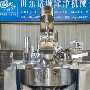 电磁炒油茶面行星搅拌炒锅机器设备供应商 隆泽厂家