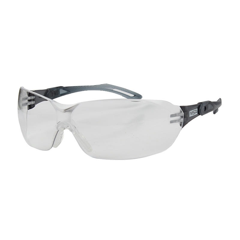 梅思安 10167731新百固-C防护眼镜白色镜片 黑色镜脚