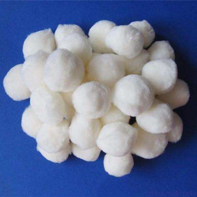 纤维球 循环水纤维球 油田用纤维球 耐酸碱纤维球 改性纤维球 油田纤维球图片