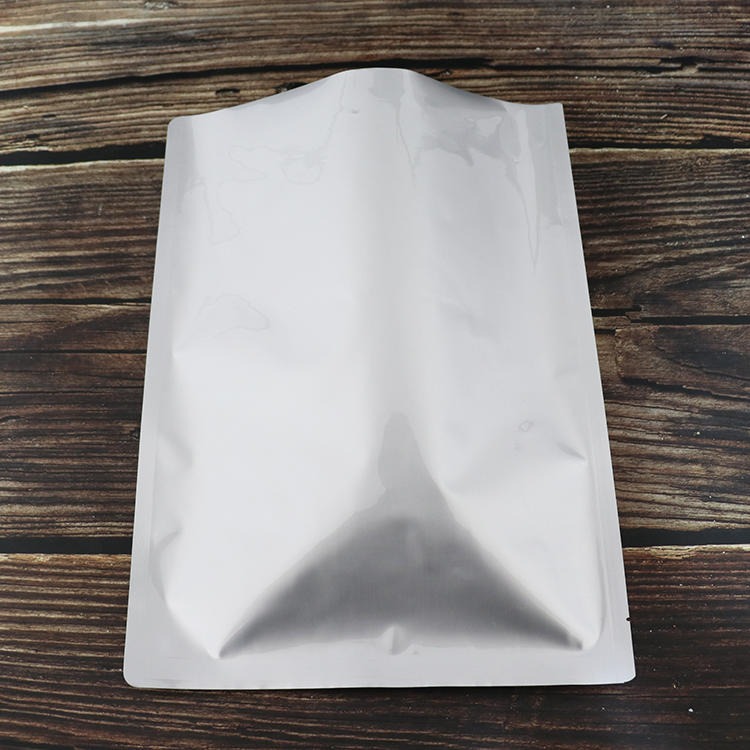 德远塑业现货铝箔袋 三边封铝箔平口袋 咖啡面膜茶叶食品包装袋复合铝箔袋