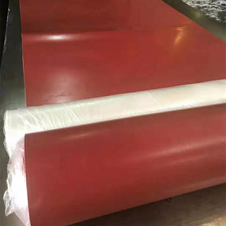 纯橡胶绝缘胶板 红色绝缘胶垫 面检测绝缘地胶 英威电力