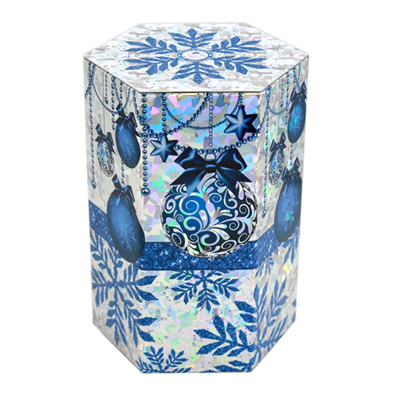 茶叶铁罐制罐厂 麦氏罐业  六角形马口铁茶叶罐定制 创意芝麻丸铁盒包装设计