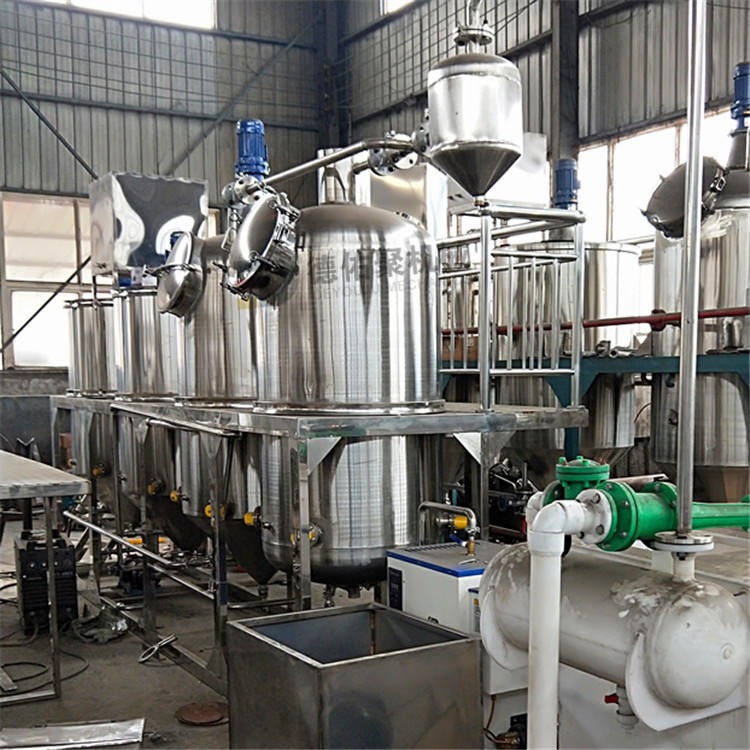 牡丹籽油精炼设备 国标茶油生产线 广西火麻油精炼机