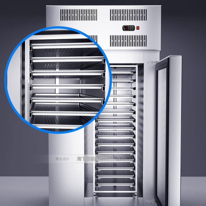 浩博低温速冻柜冰箱商用急速冷冻冰柜大容量饺子速冻机包子液氮小速冻柜图片