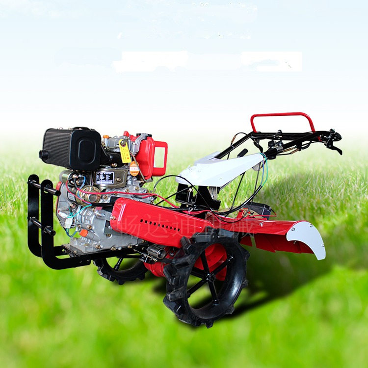 多功能微耕机 畅达通自走式旋耕机 开沟小型农用田园管理耕地机图片