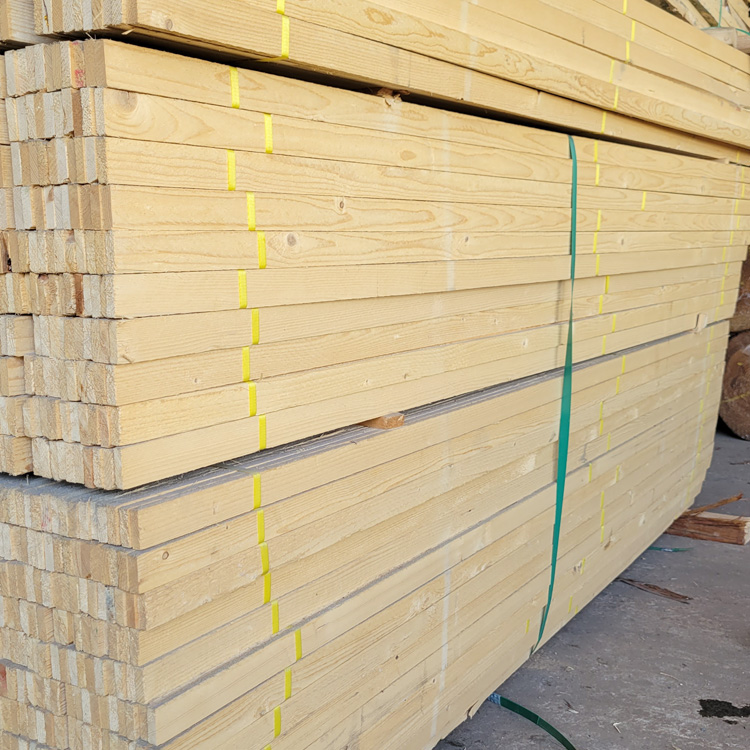 精品烘干樟子松木条长度2.1米可用来做花架木箱装修木龙骨网格条上海邦皓木业供应