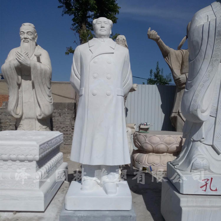 毛主席雕像 石雕毛主席像 毛主席雕塑 毛主席石像 定制各种名人伟人雕塑图片