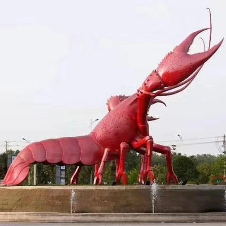 佰盛 大型龙虾模型 仿真龙虾模型 仿真小龙虾雕塑模型 仿真动物模型图片