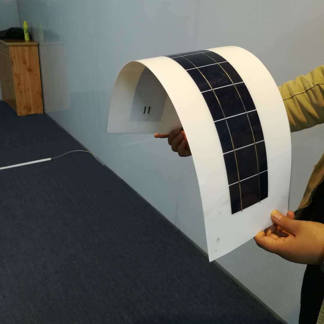软性可弯曲太阳能电池板 柔性板SUNPOWER