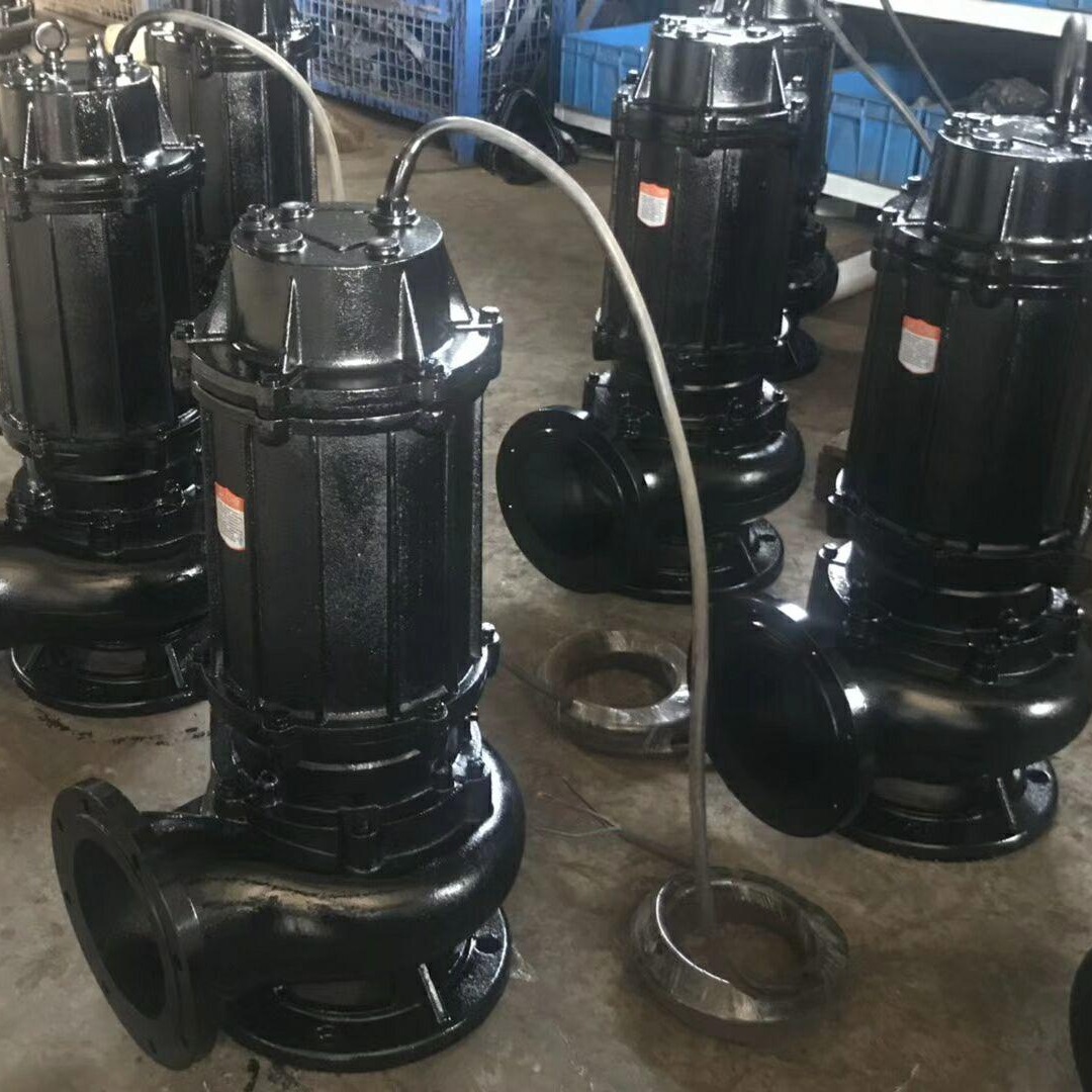 JYWQ80-40-15-1600-4全自动带搅匀潜水排污泵 带搅拌污水提升泵
