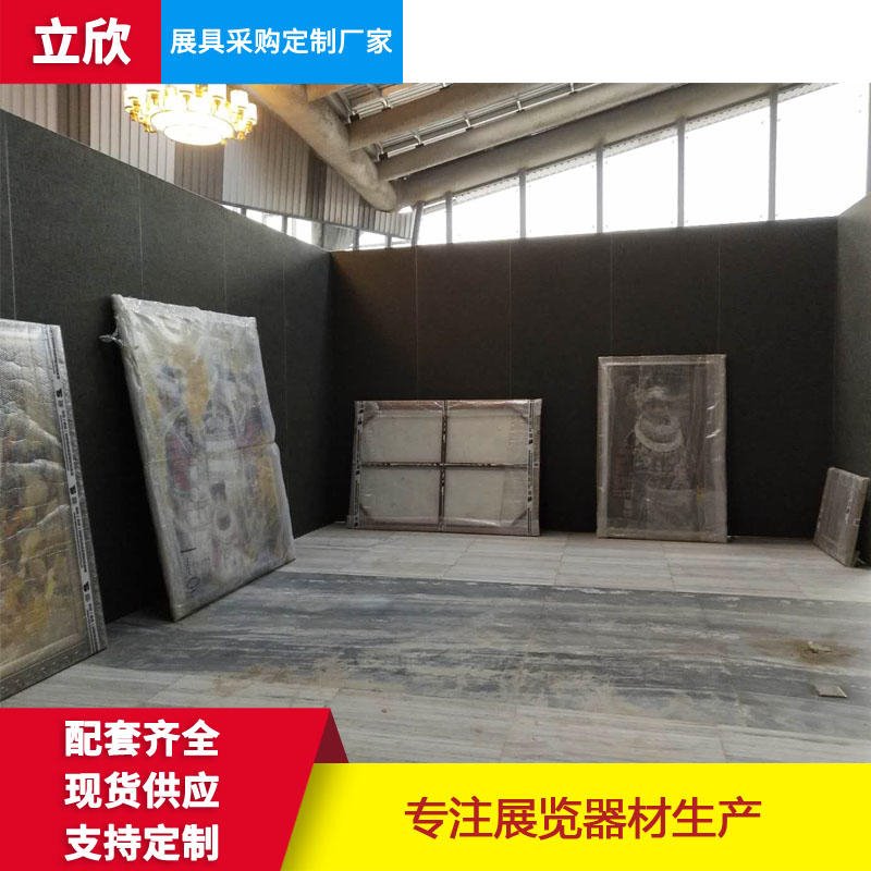 1*2.5米挂画无缝板墙 幼儿园庆中秋书画展板 双面贴PVC无缝展板尺寸图片