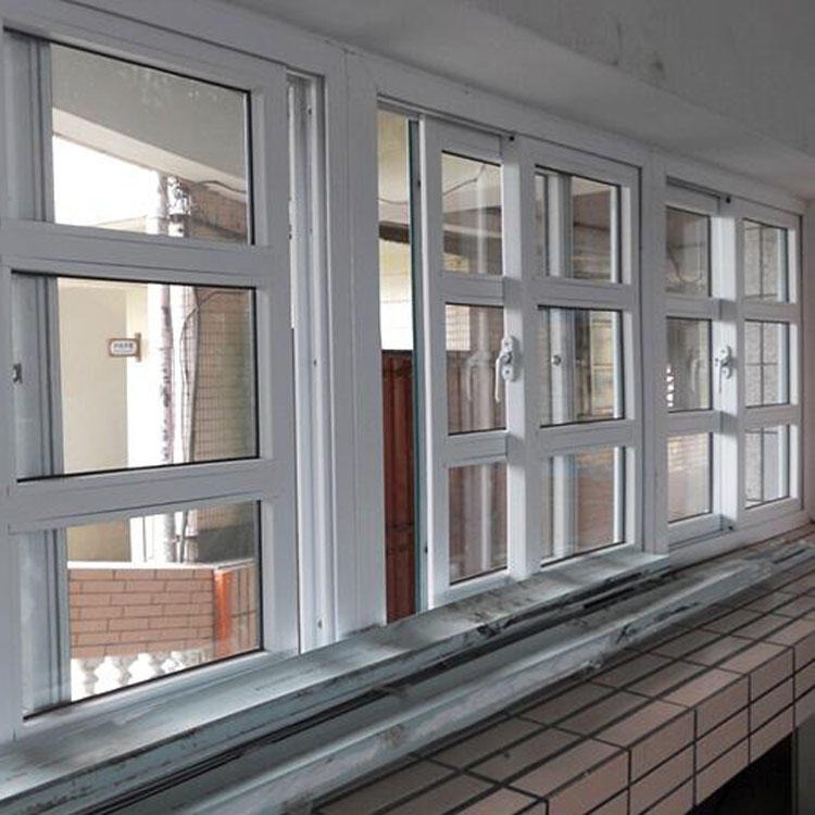 重庆开县塑钢窗定制 彩钢房塑钢窗 塑钢滑动窗 塑钢推拉窗 各种规格图片