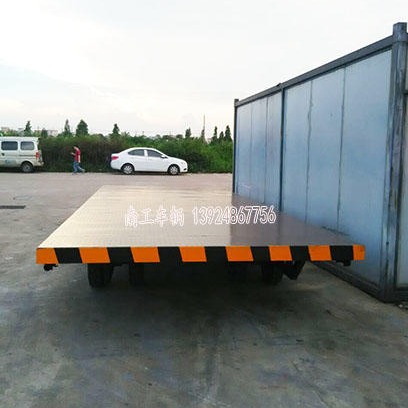 南工优质10吨中型平板拖车工具拖车底盘NTPT10A-26W65L-8S