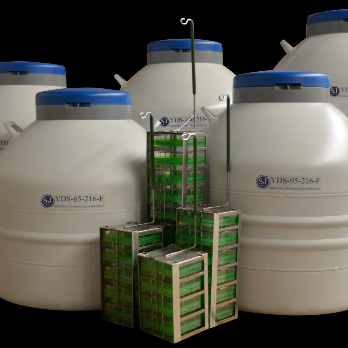 海盛杰/SJ YDS-30-125-F大口径实验室专用液氮罐 现货供应 五年真空质保 液氮罐价格 液氮罐厂家