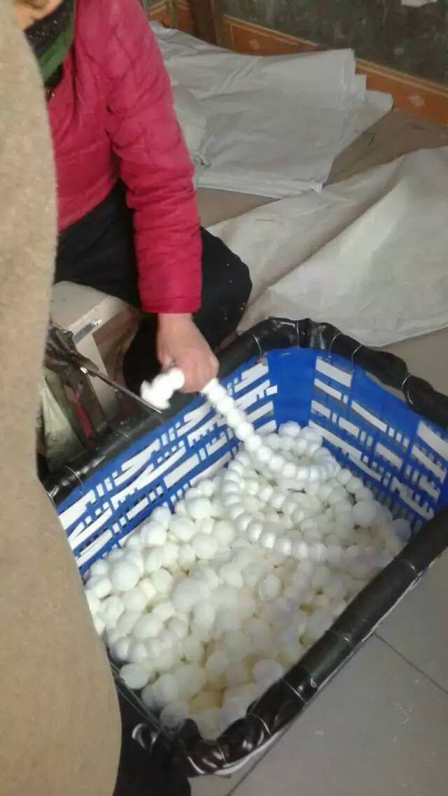 汉中加工定制纤维球滤料白色涤纶 污水除油高标准高品质高质量