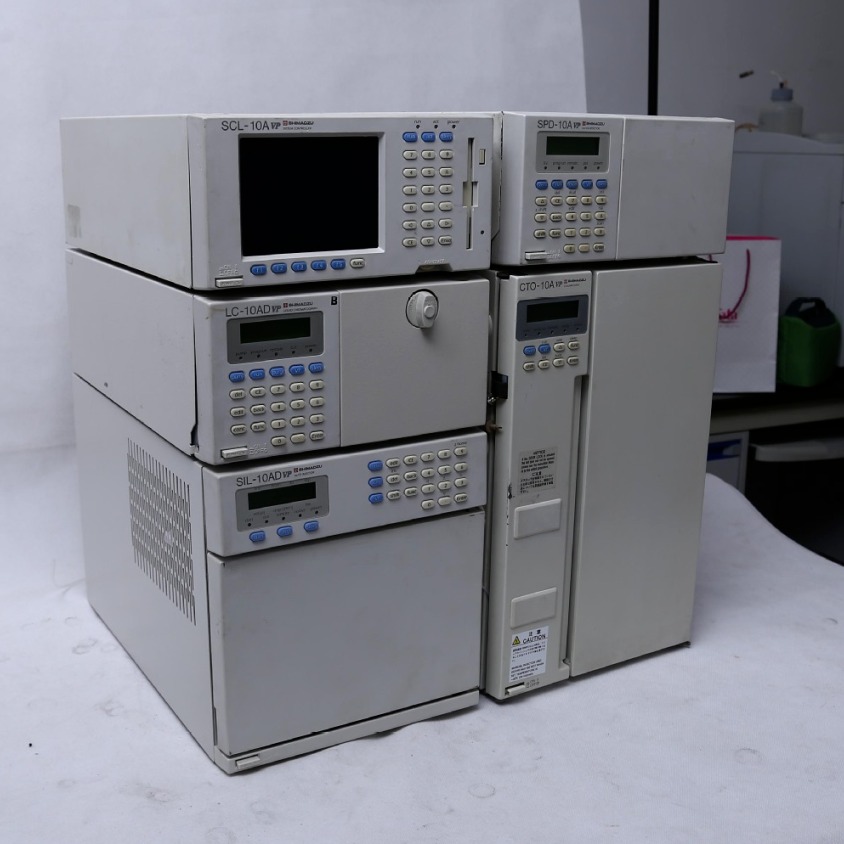 SHIMADZU/岛津 二手LC-10AT(双泵+手动进样) 二手液相色谱仪 二手高效液相色谱仪 供应二手气质液质联用仪