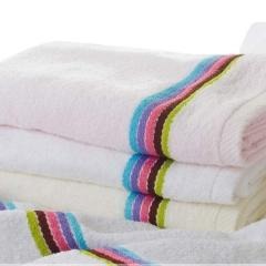 红素纯棉吸水浴巾可订制  500件起订不单独零售