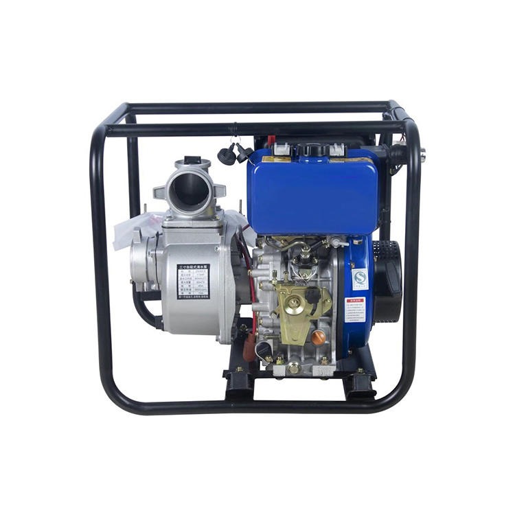 清水抽取自吸泵 柴油汽油大马力3寸自吸泵 电启动风冷柴油抽水机