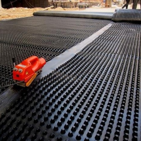 山东鼎诺排水板塑料排水板    屋顶绿化园林用排水板    菏泽厂家型号规格齐全可定做全国发货
