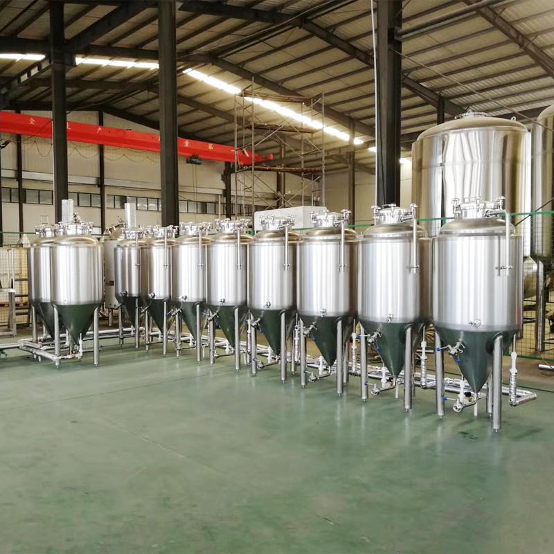 正麦机械生产500升商用酿酒设备啤酒精酿设备小型啤酒厂一体机图片