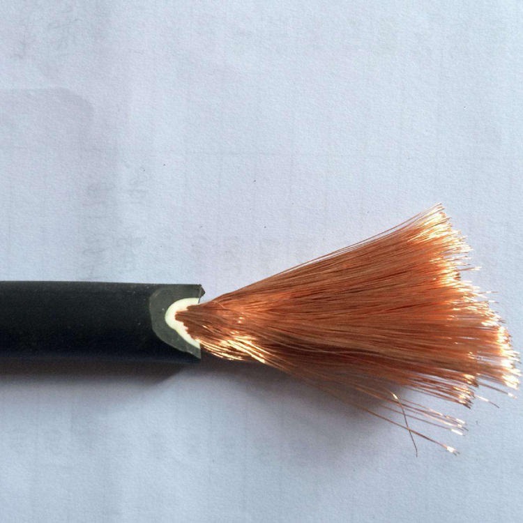 YHF电焊机电缆 银顺 生产供应 电焊机电缆 焊把线 YH35平方焊机焊把线