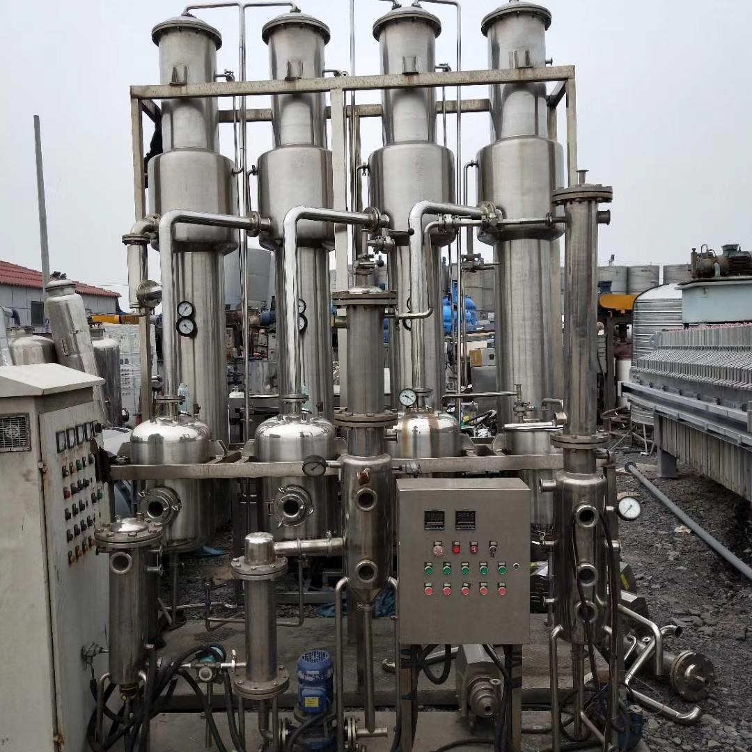 回收出售二手浓缩蒸发器 二手降膜蒸发器 二手mvr钛蒸发器 二手化工厂设备