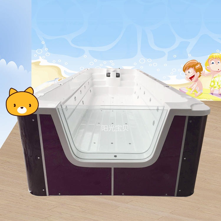 大型儿童游泳池 婴儿游泳设备安装 环保亚克力游泳浴缸